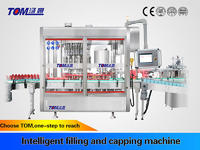 Automatic Rotary Type Piston Filling Capping Machine
